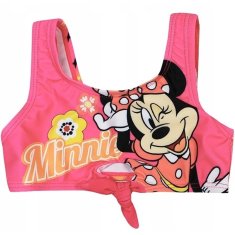 Sun City Dívčí dvoudílné plavky Minnie Mouse s květinami