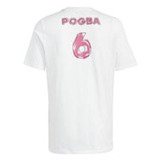 Adidas Tričko POGBA Graphic white Velikost: XXL