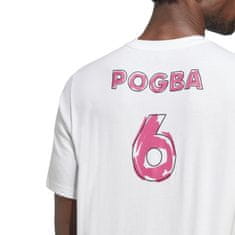 Adidas Tričko POGBA Graphic white Velikost: XXL