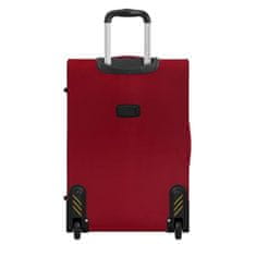 AVANCEA® Cestovní kufr GP8170 Red 2W červený M 66x44x28 cm