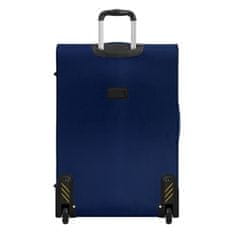 AVANCEA® Cestovní kufr GP7172 Dark blue 2W modrý L 75x48x32 cm
