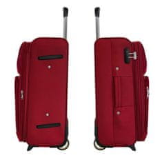 AVANCEA® Cestovní kufr GP9196 Red 2W červený M 66x44x28 cm