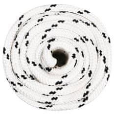 Greatstore Pracovní lano bílé 18 mm 50 m polyester