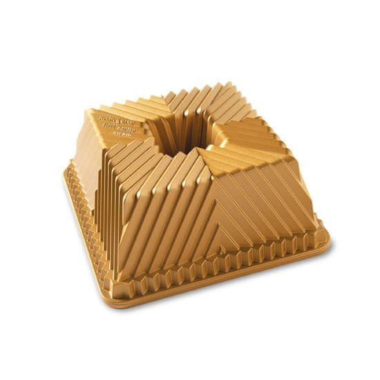 Nordic Ware Forma na dort SQUARED GOLD / Nordic Ware