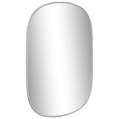 Vidaxl Nástěnné zrcadlo stříbrné 60 x 40 cm