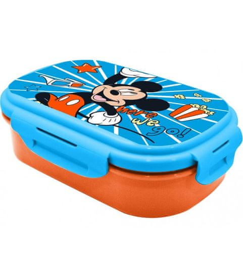 Javoli Box na svačinu s vidličkou Disney Mickey Mouse