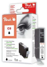Peach PEACH Canon C8, black, s čipem,CLI-8 bk, iP4200