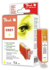 Peach PEACH Canon C521, yellow XL, s čipem,CLI-521y, iP3600