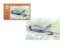 Směr Model MiG-15 UTI 1:72 15 x 14 cm v krabici 25x14x5 cm