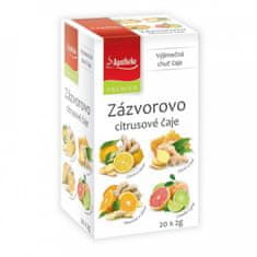 Mediate Apotheke PREMIER Zázvorovo citrusové čaje 4v1 20 n.s.