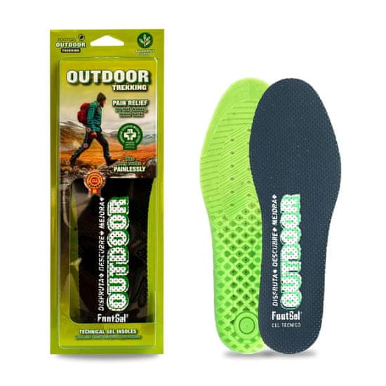 FootGel Gelové vložky - Eukalytová vůně OUTDOOR