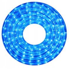 Iso Trade LED světelný kabel - trubice 20m | modrá