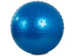 Iso Trade Gymnastický míč na cvičení + pumpa 65cm | modrá