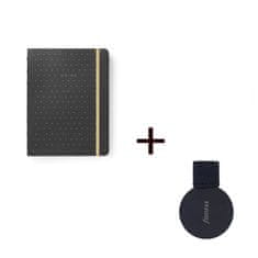 Filofax Zápisník Notebook Moonlight A5, černý