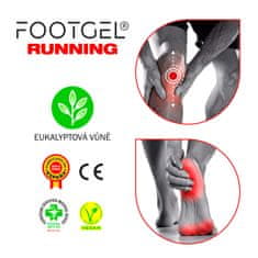 FootGel Gelové vložky - Eukalyptová vůně RUNNING, 43 - 47