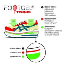 FootGel Gelové vložky - Eukalyptová vůně TENNIS, 35-38