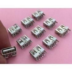 OEM USB 2.0 4Pin A Type Female Socket konektor G50