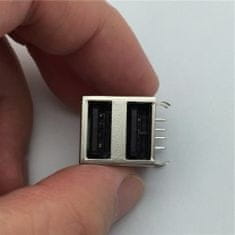 OEM USB A Type Female Socket konektor 2 v 1 G43