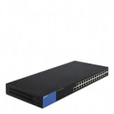 Linksys LGS528P - 28-port, Managed PoE + Gigabit Switch