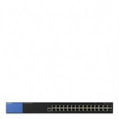 Linksys LGS528P - 28-port, Managed PoE + Gigabit Switch