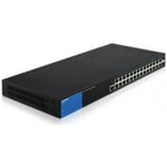 Linksys LGS528P - 28-port, Managed PoE + Gigabit Switch