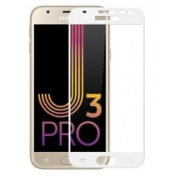 OEM Ochranné tvrzené krycí sklo pro Samsung Galaxy J3 2017 J330, J3 Pro, Barva: Černá