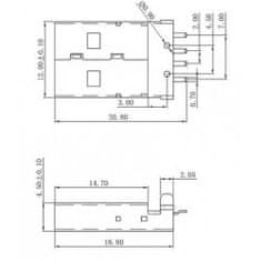 OEM USB 2.0 4Pin A Type Male Plug konektor G48