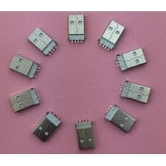 OEM USB 2.0 4Pin A Type Male Plug konektor G48