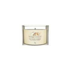 Yankee Candle Votivní svíčka ve skle Soft Wool & Amber 37 g