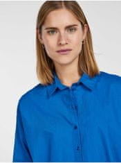 Pieces Modrá dámská košile Pieces Tanne XS