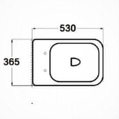 KOUPELNYMOST Geberit duofixbasic s bílým tlačítkem delta50 + wc mexen teo černá rimless + sedátko (458.103.00.1 50BI ME02)