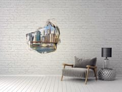 Wallmuralia Fototapeta díra na zeď 3D Manhattan New York 75x75 cm