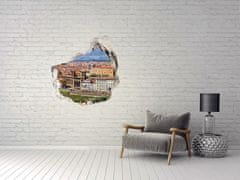 Wallmuralia Fototapeta díra na zeď 3D Florencie Itálie 100x100 cm