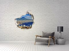 Wallmuralia Fototapeta díra na zeď 3D Neapol Itálie 100x100 cm