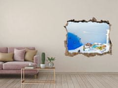 Wallmuralia Fototapeta díra na zeď 3D Santorini Řecko 120x81 cm