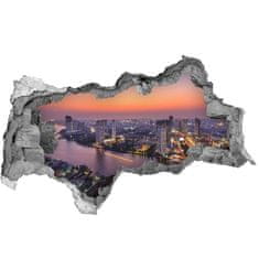 Wallmuralia Fototapeta díra na zeď 3D Bangkok západ 150x115 cm