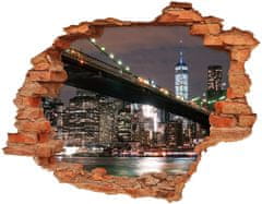 Wallmuralia Fototapeta díra na zeď Manhattan New York 90x70 cm