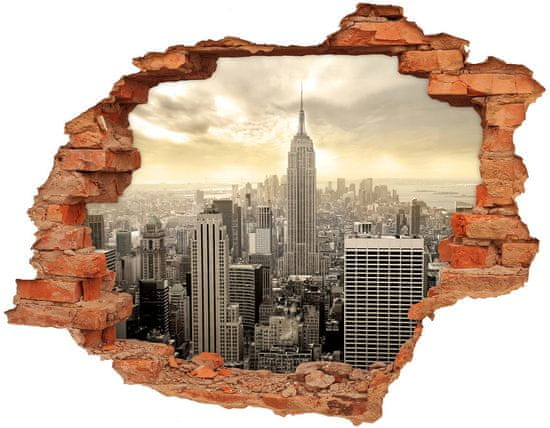 Wallmuralia Fototapeta díra na zeď 3D Manhattan New York