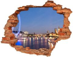 Wallmuralia Fototapeta díra na zeď 3D London Yey Londýn 120x93 cm