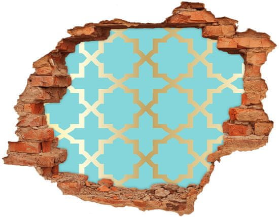 Wallmuralia Díra 3D fototapeta nálepka Arabský vzor