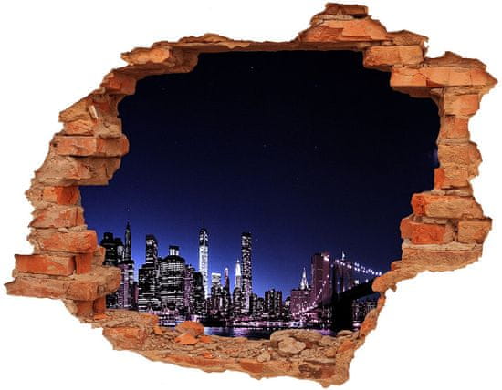 Wallmuralia Fototapeta díra na zeď 3D Brooklynský most