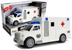 shumee Car Driven Ambulance Ambulance 1:20 se zvukem