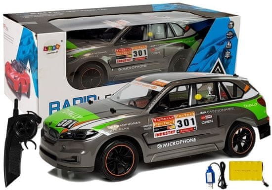 Extrastore Dálkově ovládané auto 1:10 2.4G Grey