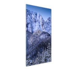 Wallmuralia Vertikální Foto obraz sklo tvrzené Gievont Tatry 50x125 cm 4 úchytky