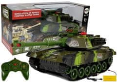 shumee Velký RC tank R/C 2,4 GHz Světla Střelba zní zeleně