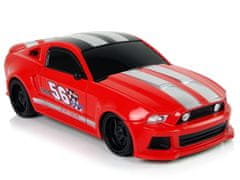 Lean-toys Auto Sportovní R/C 1:24 Závody Červené Ztmaví