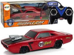 Lean-toys Auto R/C Samolepky Sportovní 1:20 Červené Pilot