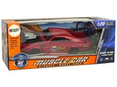 Lean-toys Auto R/C Samolepky Sportovní 1:20 Červené Pilot