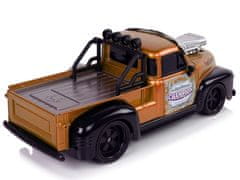 Lean-toys Auto Na Dálkové Ovládání 1:18 Hnědé Pick-Up