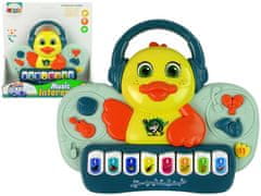 shumee Interaktivní piano Duck DJ zvuk hudební nástroje melodie